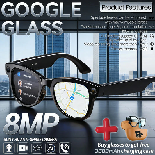 Smart Video Recording Glasses