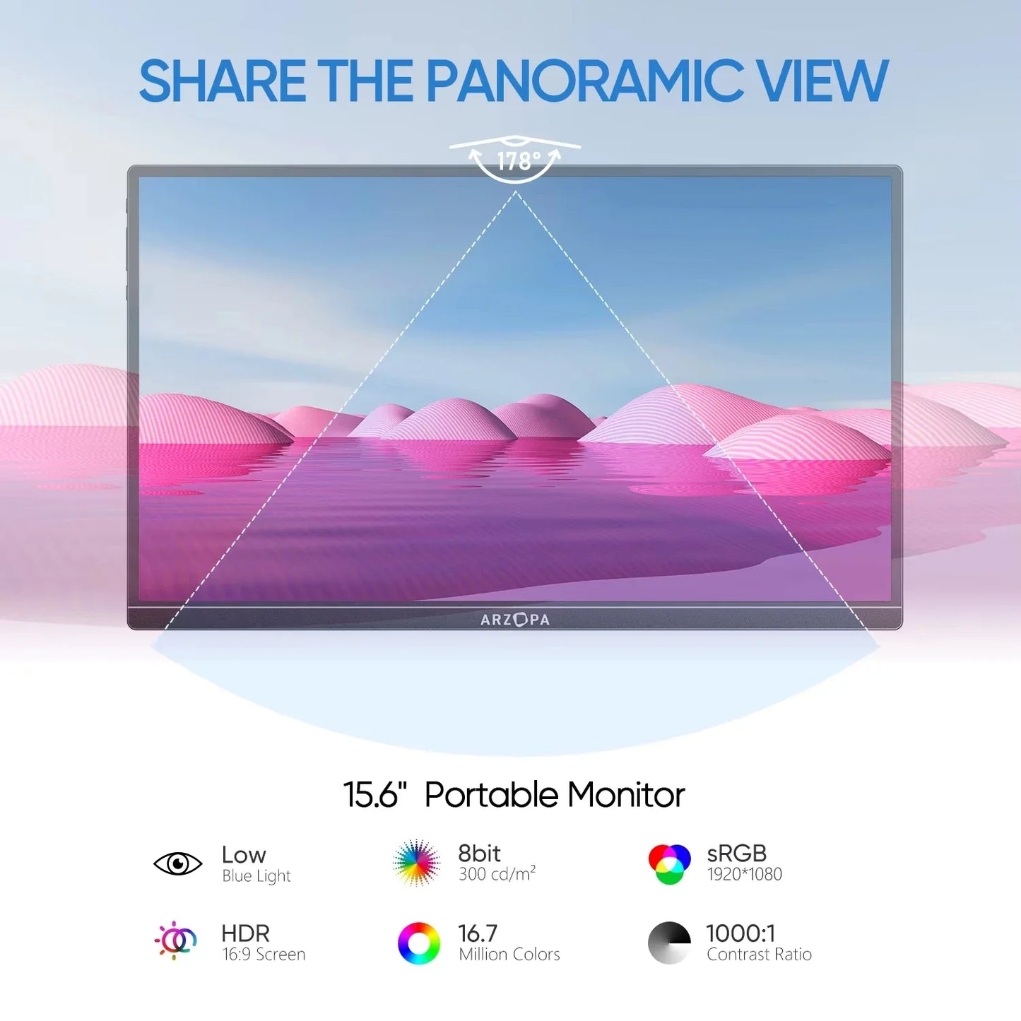 Versatile Portable Monitor Screen