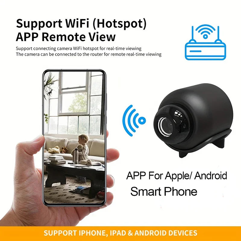 Mini Spy Camera with Night Vision