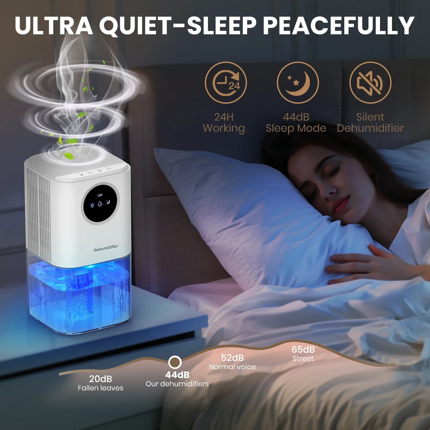 Whisper-Quiet Cozy Dehumidifier