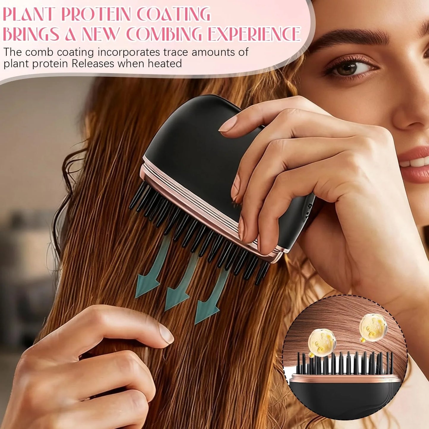 Portable Hair Styling Brush