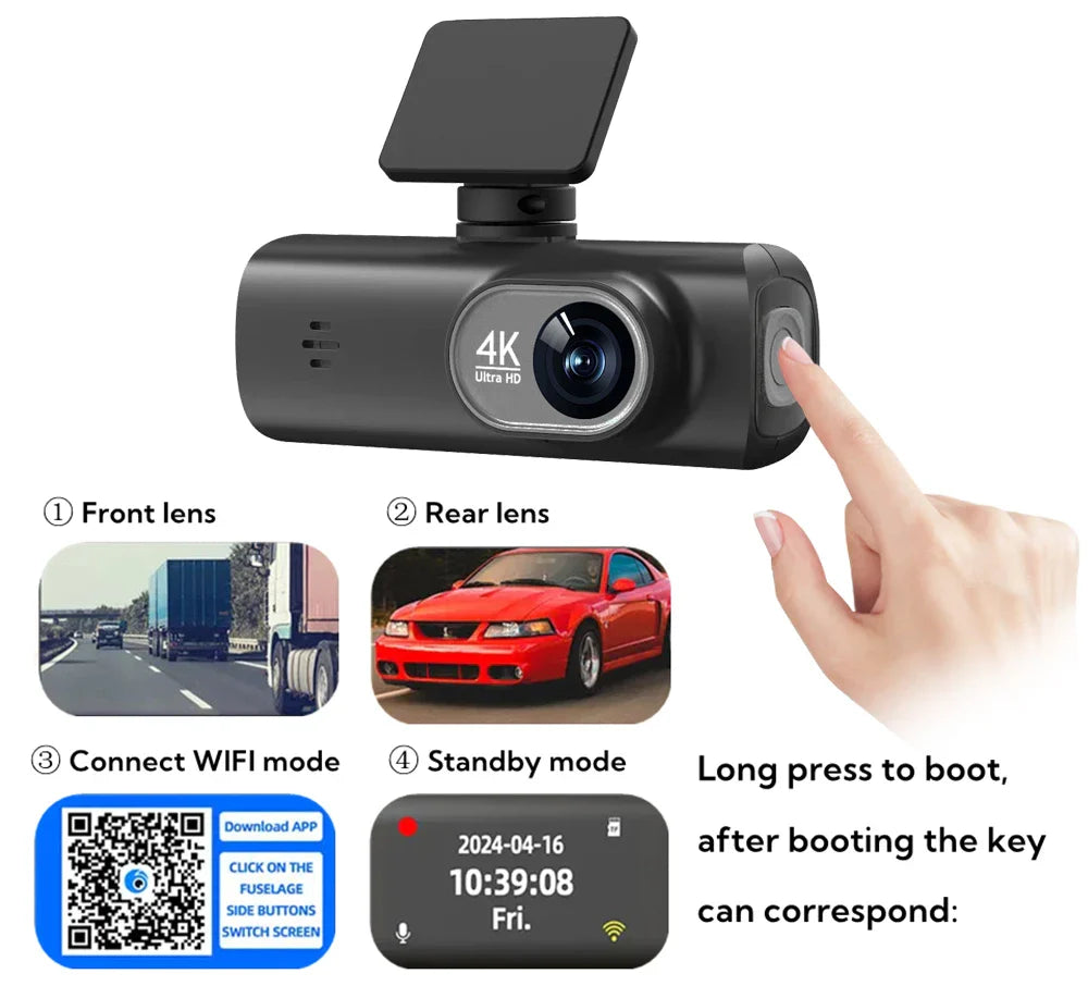 Ultimate 4K Dash Cam Experience