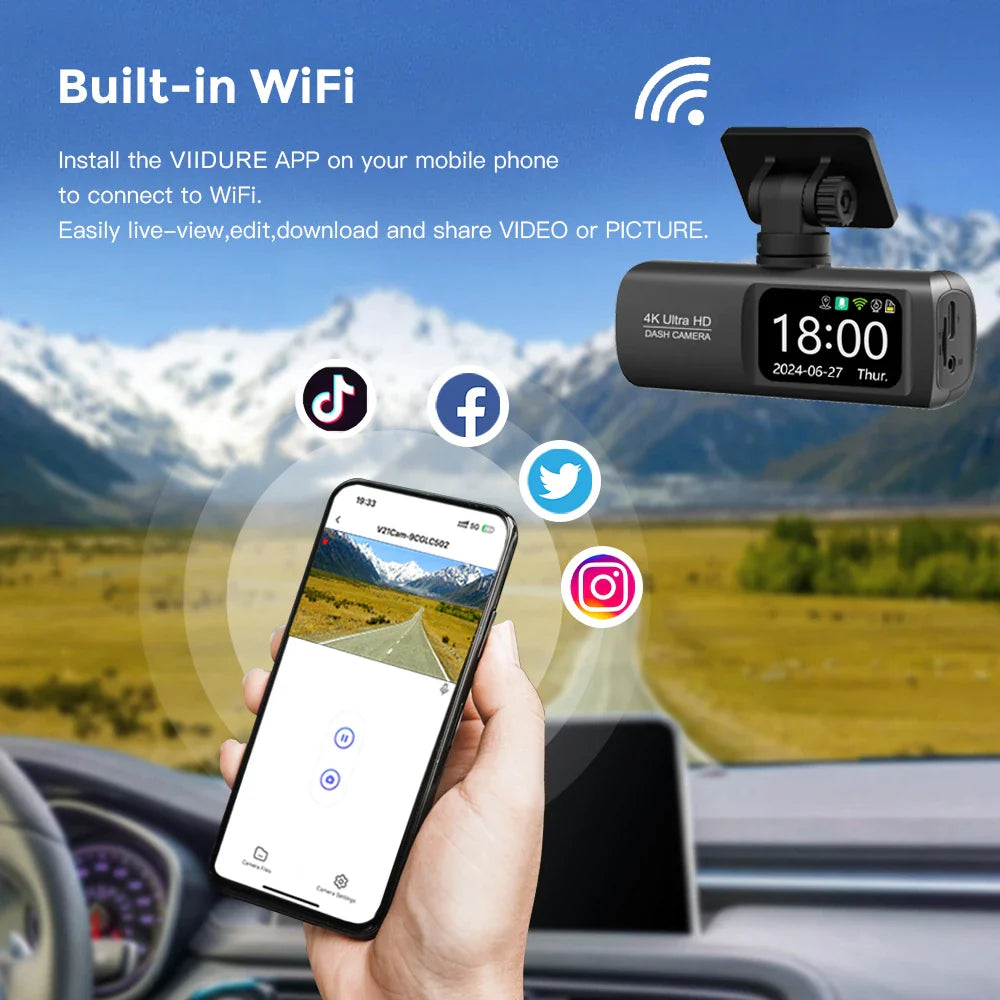 Ultimate 4K Dash Cam Experience