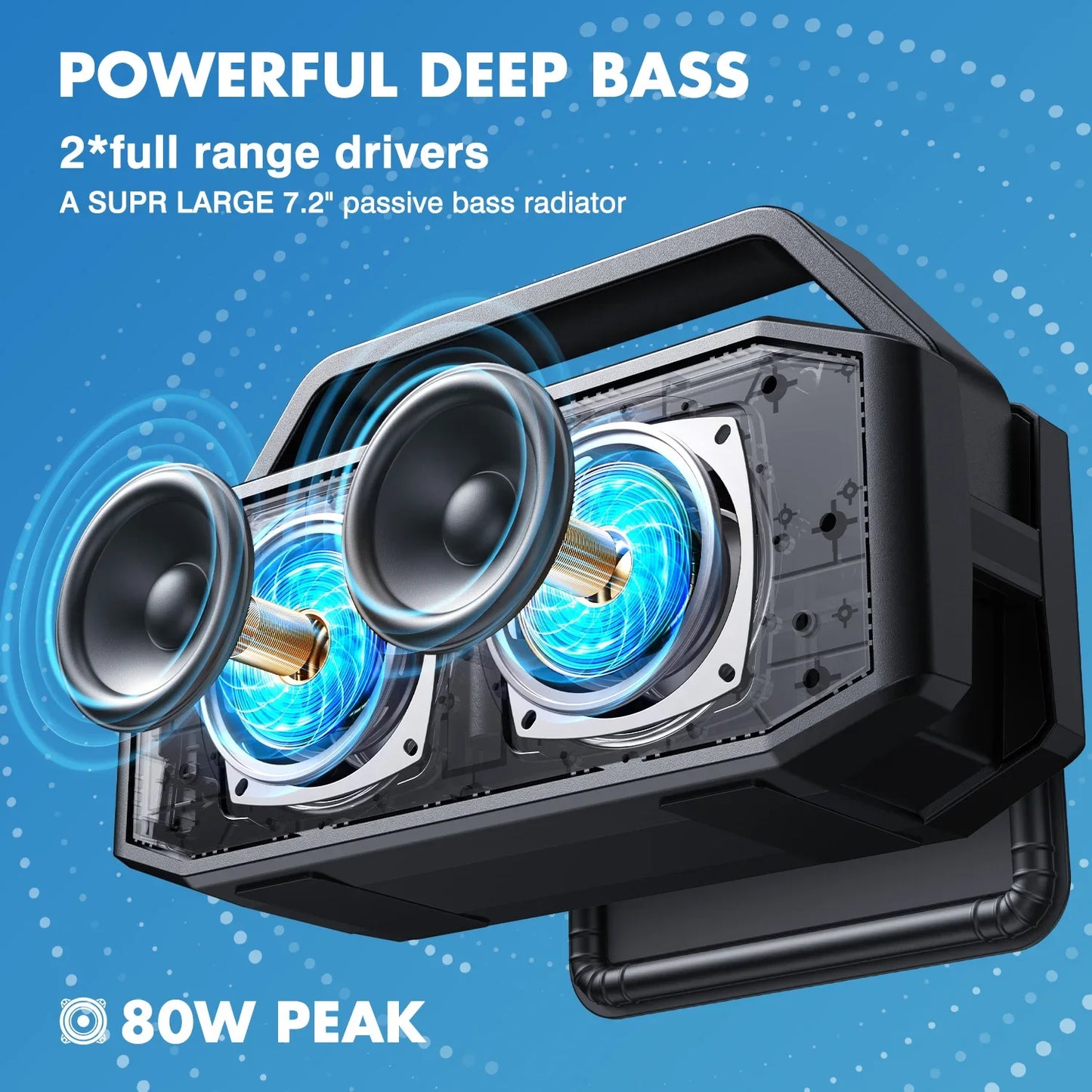 Thunder Bass Bluetooth Speaker
