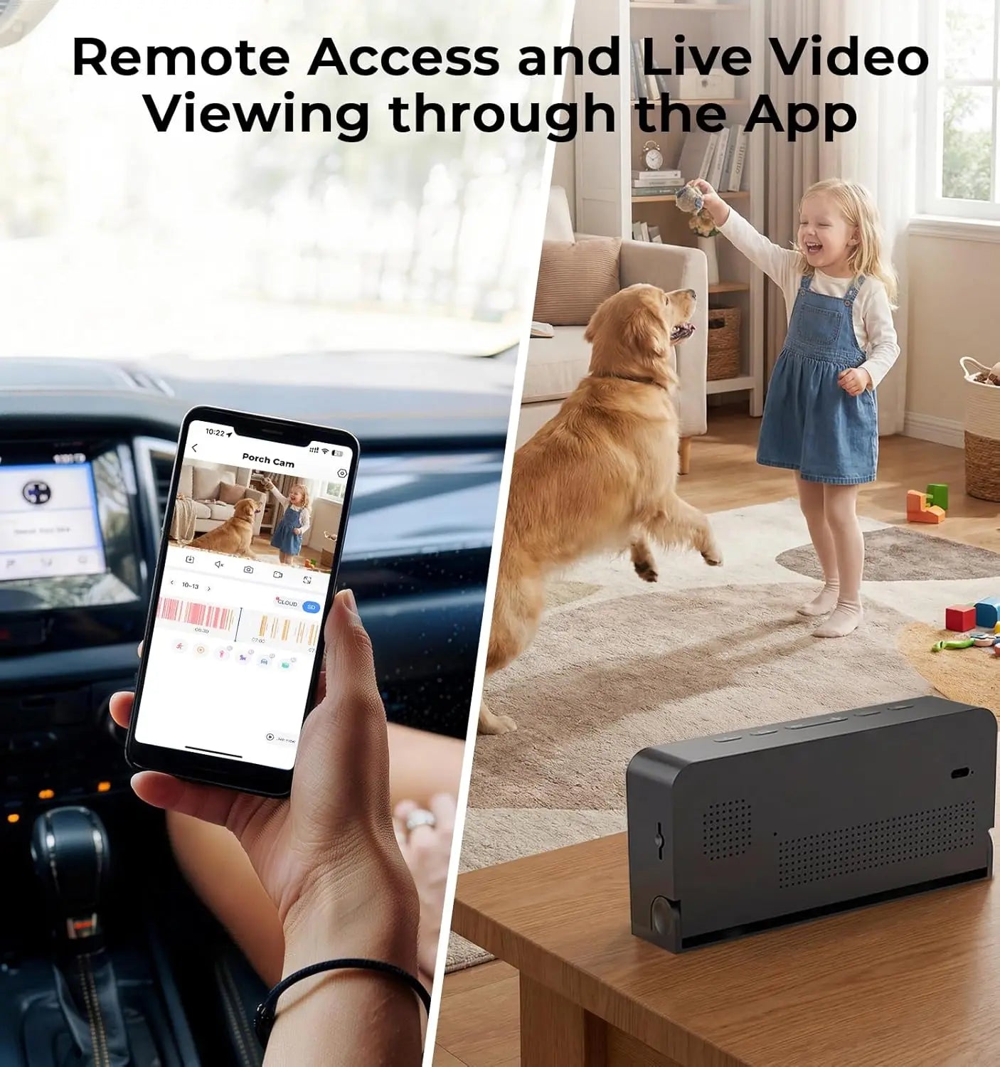 Smart Security Clock Cam