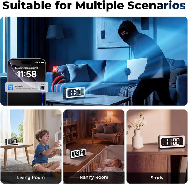 Smart Security Clock Cam