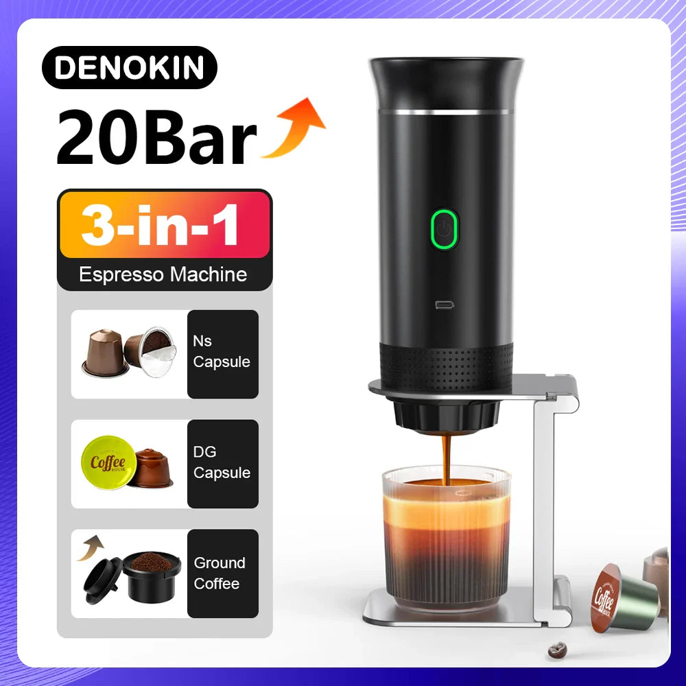 Portable Espresso Anywhere Machine