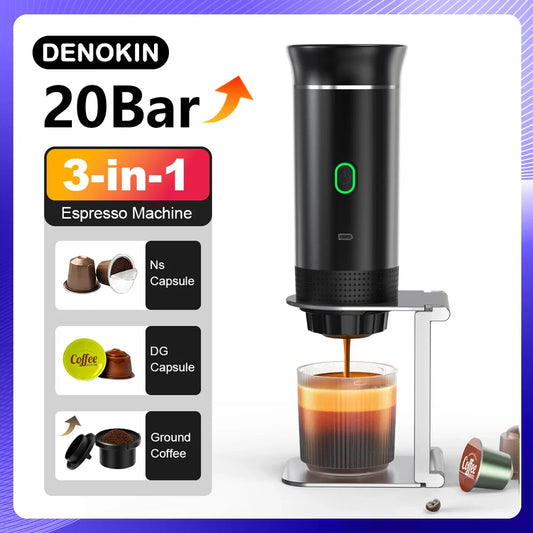 Portable Espresso Anywhere Machine