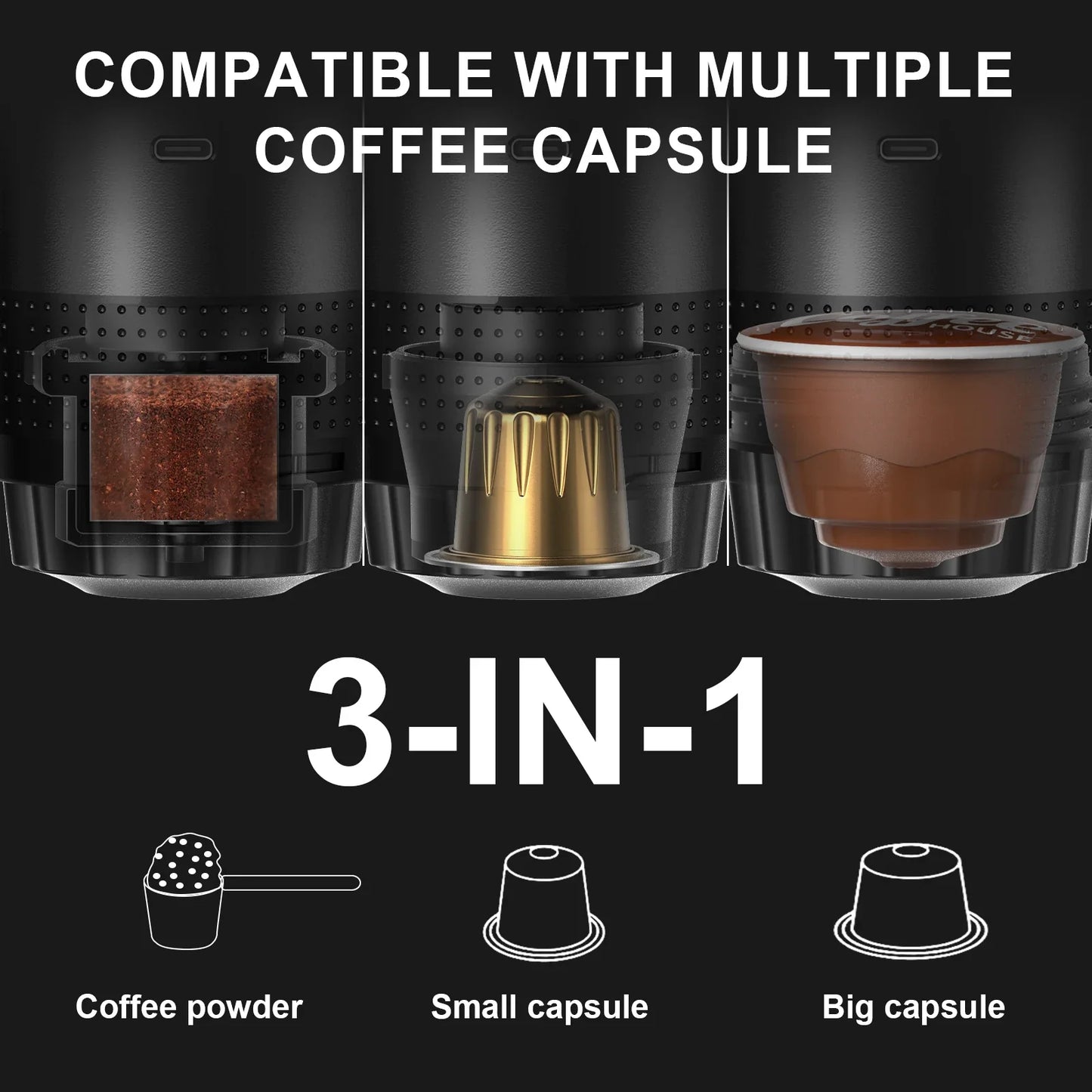 Portable Espresso Anywhere Machine