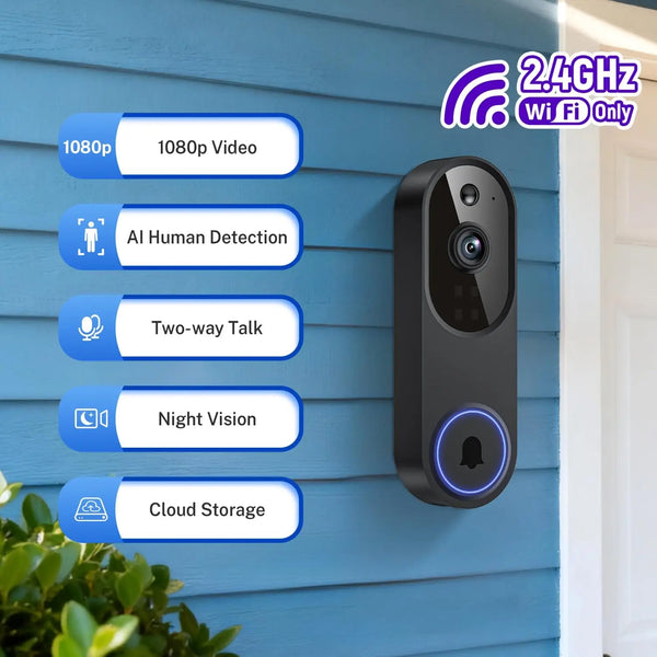 Smart Front Door Security Camera